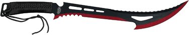 Мачете Z-Hunter Kukri-Hunter Z чорний/червоний – туристичний ніж для виживання