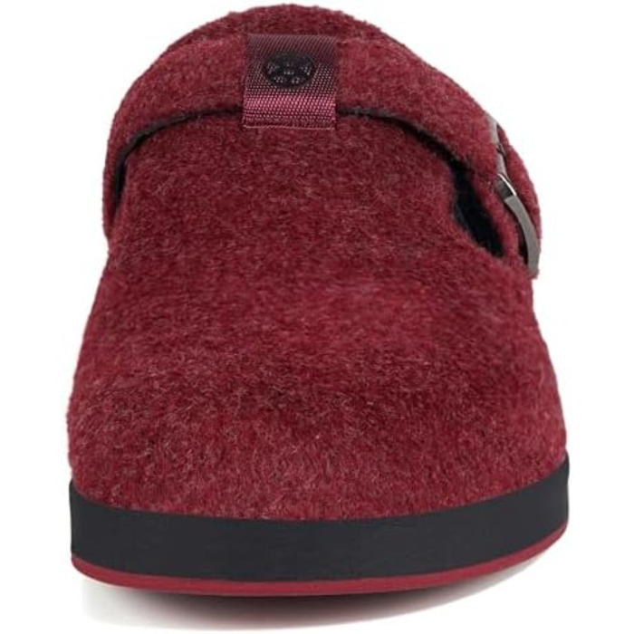 Тапочки халатні з фетру Gaatpot, зимові, теплі, для дому, чоловічі/жіночі, розмір 36-46 (43 EU), червоний A