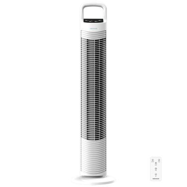 Вентилятор підлоговий Cecotec EnergySilence 690 Skyline 73 см, 50 Вт, DC мотор, 3 режими, таймер 8 год, осциляція 90°, білий