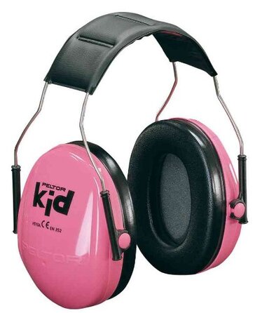3M Peltor Kid навушники шумозахисні для дітей - неоновий зелений, регульований, SNR 27, легкі, універсальний розмір