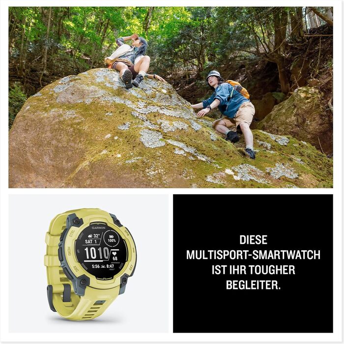 Розумний годинник Garmin Instinct E – Multisport, AMOLED, 1.3