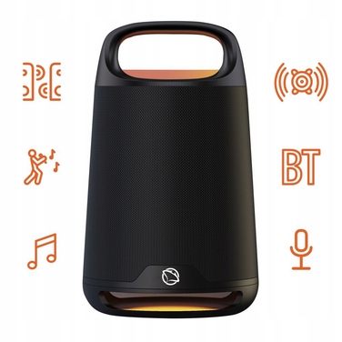 Портативна Bluetooth-колонка з мікрофоном для караоке Manta Otus 120 Вт, TWS, MP3