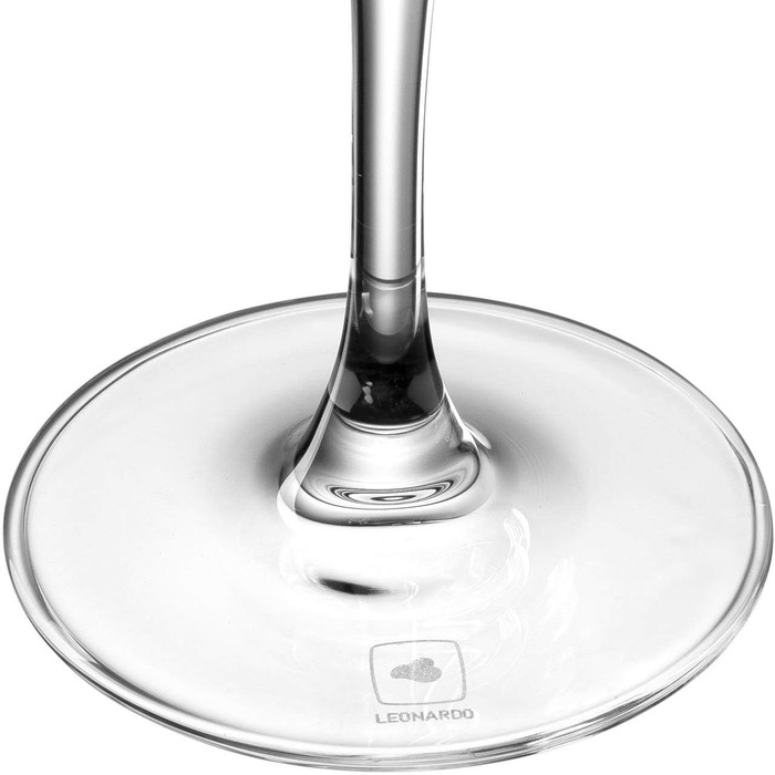 Leonardo Ciao+ Red Wine Glasses, Set of 6, Red Wine Goblets with Drawn Stem, Dishwasher-Safe Wine Glasses, Height 22.5 cm, 610 ml, 061449