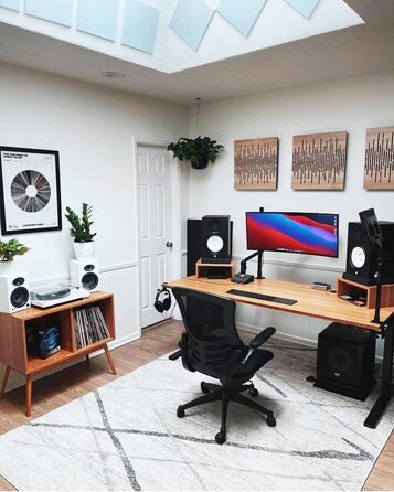 Набір акустичних панелей для звукопоглинання та дифузії WAVE Sonoma, 50x50x5 см, 4 шт. — декоративні панелі для шумоізоляції та корекції акустики