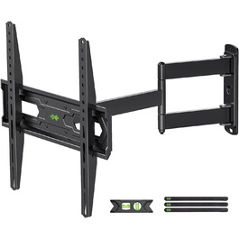 Кріплення для телевізора USX-MOUNT XMM902: поворотне, нахилене, для плоских та вигнутих телевізорів до 35 кг, VESA 400x400 мм (26-55 дюймів)