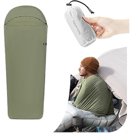 Naturehike Sleeping Bag Liner Ultralight 130 g – Adult Sleeping Bag & Travel Sleeping Bag, Travel Sheet & Camping Sheet for Backpacking, Hotels, Hostels, comfortable and easy to care for, full length