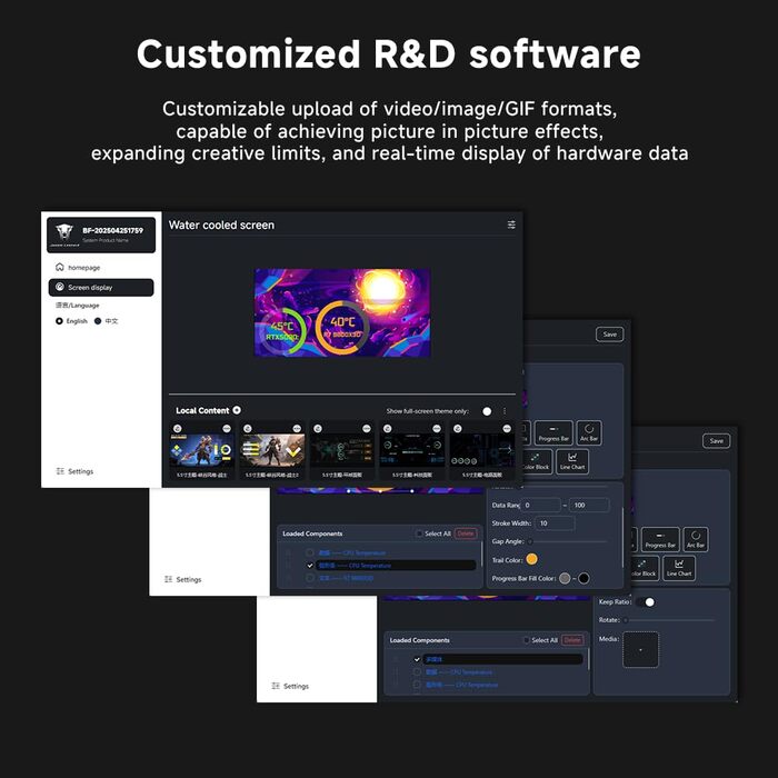 ProFlow AIO 240BK: Система водяного охолодження з LCD-дисплеєм для AM4/AM5/LGA1851/1700