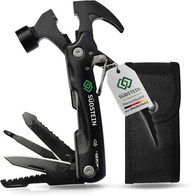 12-в-1 Багатофункціональний інструмент з молотком, викруткою та іншим – Прекрасний подарунок для чоловіків у подарунковій упаковці