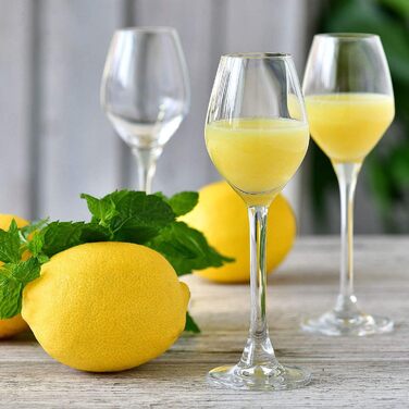 Набір келихів для шампанського Krosno Champagnergläser Set (6 шт.) 210 мл, Splendour, скло без свинцю, елегантний дизайн, для шампанського, просекко, святкові події