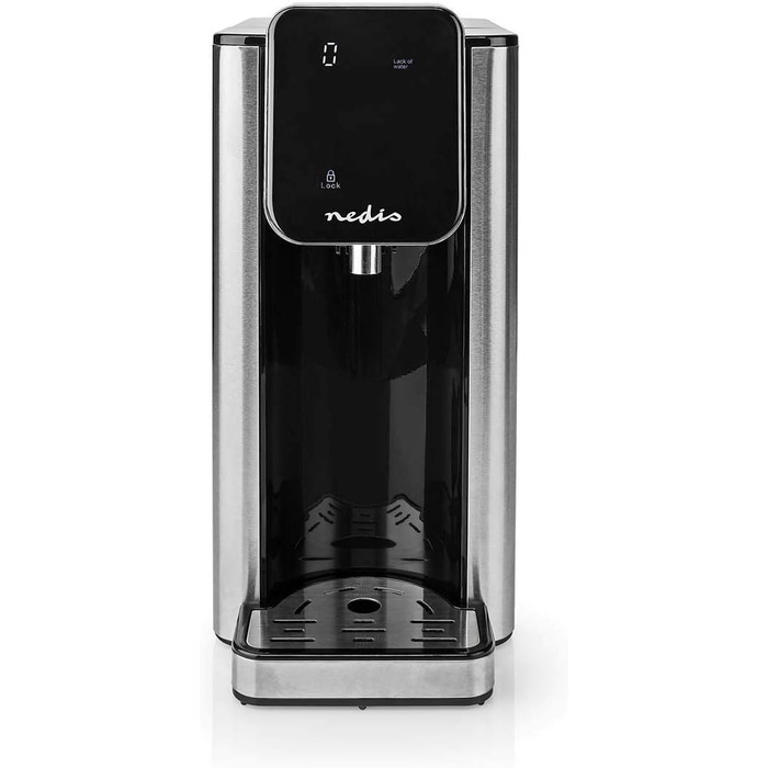 Hot Water Dispenser - 2600 W - 2.5 l - Black (2.7 Liter, Black / Aluminum)