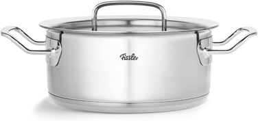 Каструля Fissler Original-Profi Collection 1,4 л, 20 см, нержавіюча сталь, з металевою кришкою, для індукції