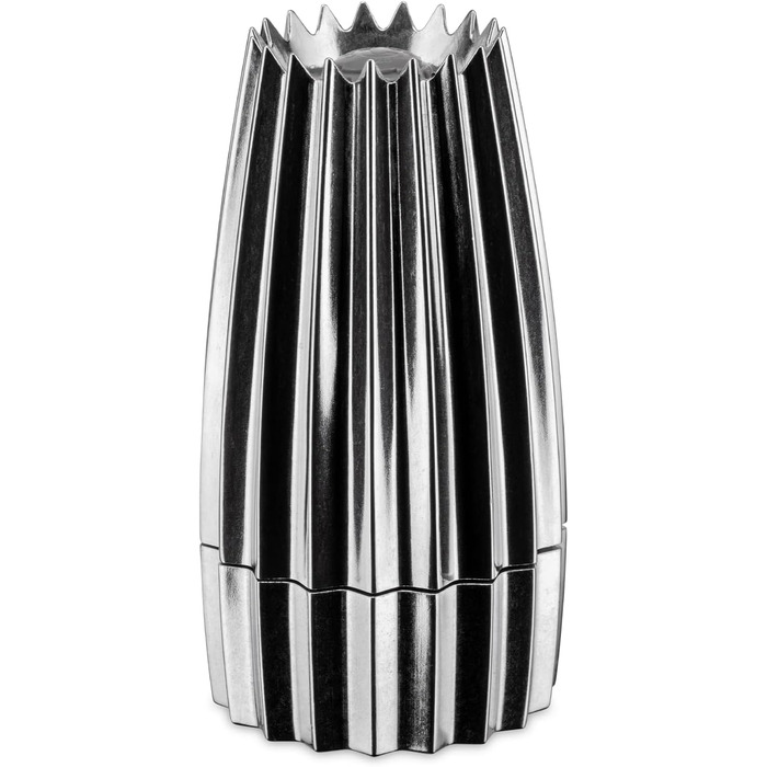 Млинок для перцю та спецій Alessi Grind Wal03, литий алюміній, полірований, сталь, 7,5x7,5x14,2 см, дизайнерський