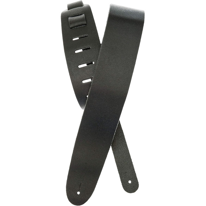 Гітарний ремінь D'Addario Planet Lock, чорний сатиновий, для акустичної та електрогітари