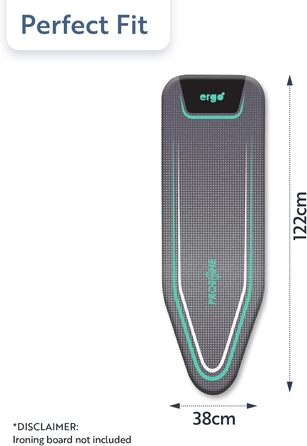 Чохол для прасувальної дошки Minky Ergo Mint, 122x38 см - Змінний, м'ятний колір