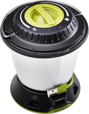 Goal Zero GROCA Goal Zero Unisex 32009 Lighthouse Core LED Camping Lantern 430lm Battery Powered 350g Black, Yellow, One Size