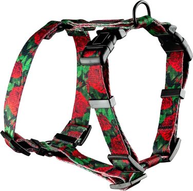 Шлейка для собак середніх порід | Не вбирає вологу | Регульована | З контролем | Легка класична шлейка | Dog Harness | Eternal Rose, M - виміряйте розмір собаки