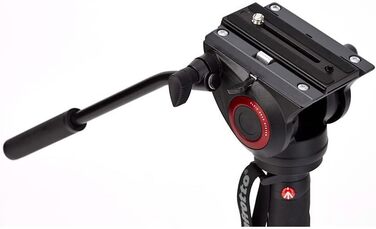 Монопод Manfrotto XPRO з відео-головкою: 4-секційний алюмінієвий монопод для відеозйомки