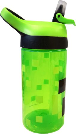 Набір ланч Minecraft Creeper: Ланчбокс, пляшка та контейнер для снеків. Ідеальний подарунок для хлопчиків-геймерів.