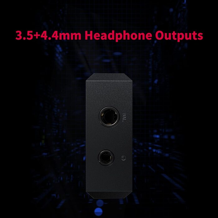 FiiO BTR7: Bluetooth ресивер та підсилювач навушників, DAC, Hi-Res Audio, MQA, LDAC, aptX HD, 384kHz/32bit, DSD256, CVC 8.0 для телефону, ПК, авто, домашньої аудіосистеми