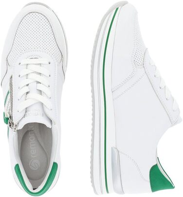 Жіночі кросівки Remonte D1318 – білі, напівчеревики, зручна устілка, 45 EU