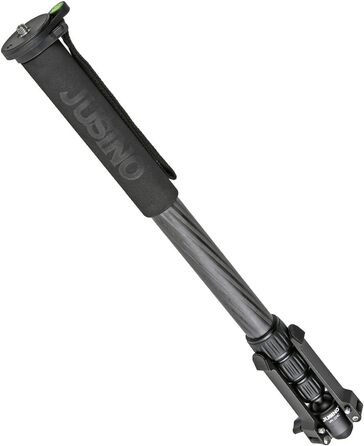 Монопод JUSINO Karbon з регульованою висотою до 170 см та стійким столиком, вантажопідйомність 12 кг (VM-324C)