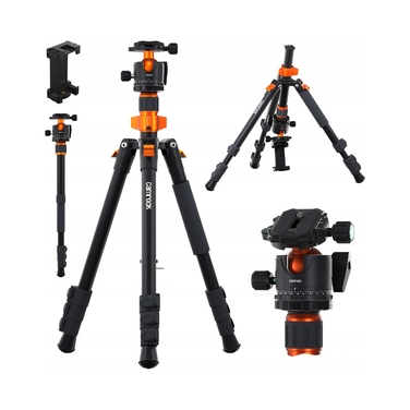 Штатив Camrock Wanderer T42, 175,7 см, чорний