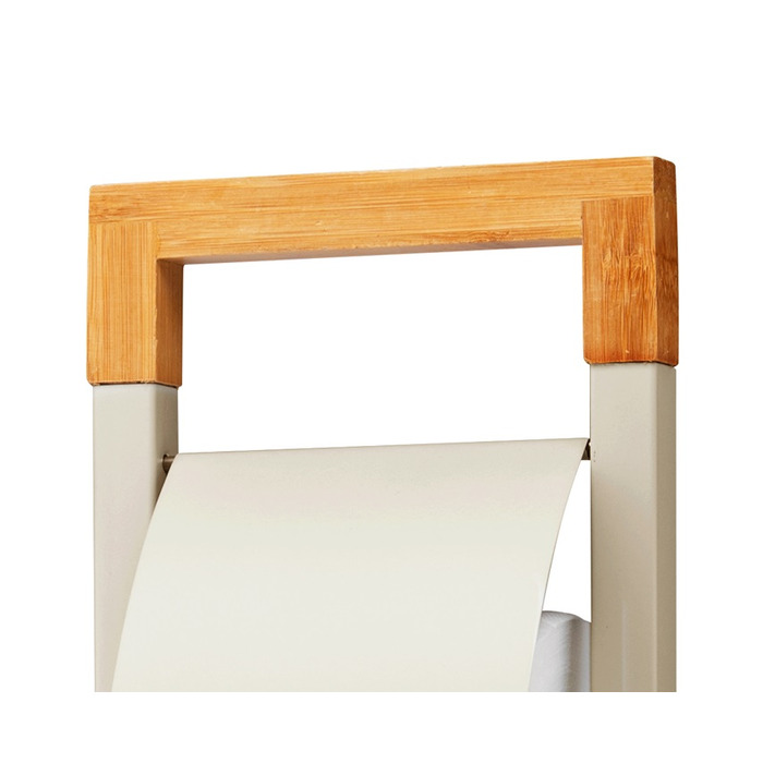 Набір для вбиральні DASTIN: тримач для йоржка та паперу, бежевий матовий