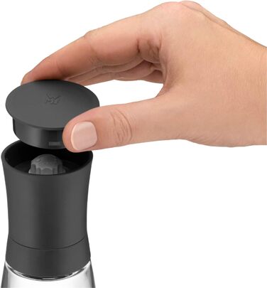 Набір млинок для солі та перцю WMF Trend 2 шт., сірий, з керамічним жорном, для спецій, придатний для миття в посудомийній машині