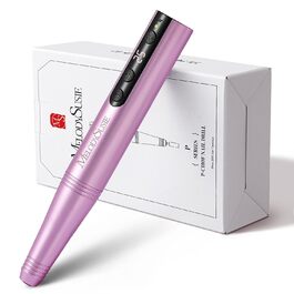 Електричний набір для манікюру MelodySusie PC180F 11 в 1: фрезер, полірування, форми для акрилу, гелю, пудри. 25000 RPM, рожевий