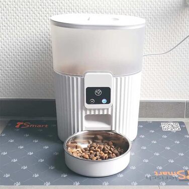 Автоматичне годування для котів Smart Futterautomat: WiFi, керування через додаток, прозорий контейнер для корму