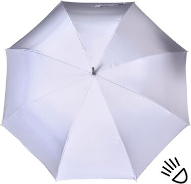 iX-brella Fiberglass Automatic Umbrella with Wetprint Raindrops - Color Changing & Reflective