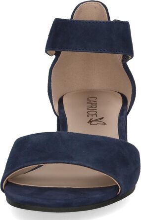 Босоніжки жіночі CAPRICE на підборах зі шкіри замші Ocean Suede, 40 EU