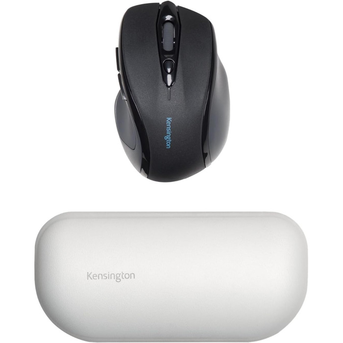 Ергономічна підставка під зап'ястя Kensington ErgoSoft для механічних та ігрових клавіатур, світло-сіра, 463 x 79 x 25 мм