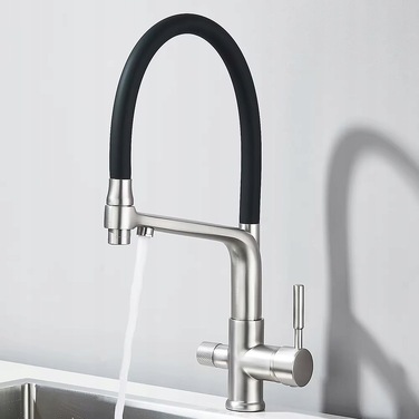 Змішувач для кухні стілець ARVON FRESHLINE, сріблястий