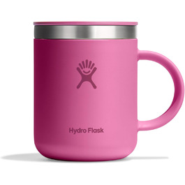 Термокружка Hydro Flask 354 мл з нержавіючої сталі з ізоляцією, з кришкою та ручкою - для кави, подорожей, миття в посудомийній машині