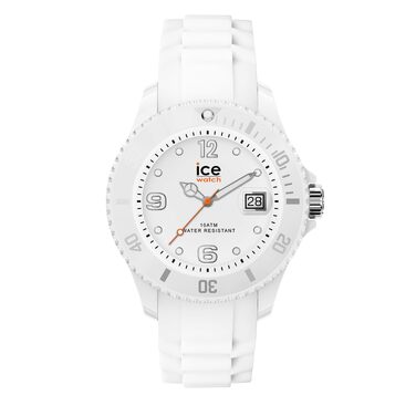 Жіночий годинник Ice-Watch ICE forever White: білий силіконовий ремінець, діаметр 40 мм (Medium)