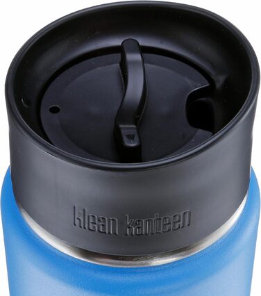 Klean Kanteen Wide Vacuum-Insulated Water Bottle with Cafe Cap 2.0
