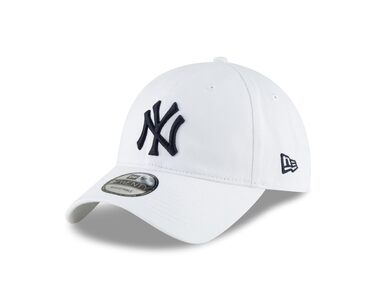 Кепка бейсболка New Era MLB Core Classic 9twenty New York Yankees біла унісекс