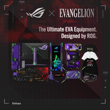Корпус ПК ASUS TUF Gaming TG Black (Evangelion) з двома камерами, підтримка 360 мм радіаторів та 13 вентиляторів 120 мм, Panoramic View Glass