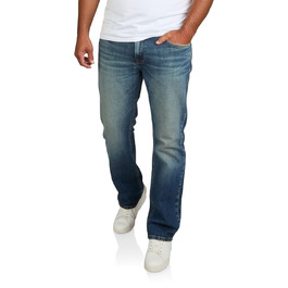 Чоловічі джинси Riverso RIVEddy Regular Fit, еластичні, блакитні/чорні, розміри 29-40, 36W/32L