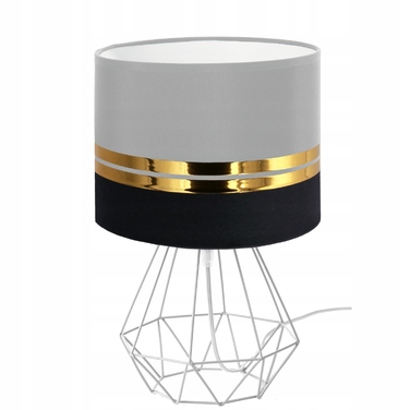 Настільна нічна лампа Діамант з абажуром у стилі Glamour, LED E27