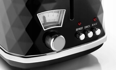 Тостер De'Longhi CTJ 2103.BK, чорний, 900 Вт