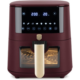 Фритюрниця Berlinger Haus Leonardo Collection 5L з цифровим дисплеєм та 8 автоматичними програмами, 1400 Вт, без олії