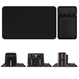 Стійка до вогню силіконова підставка 48x30 см для фритюрниці, кухонного приладдя, захист від нагріву, робочої поверхні, кавомашини, сумісна з Ninja, Cosori, Philips Airfryer