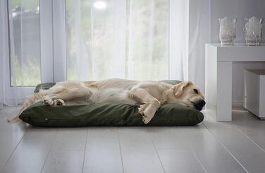 Водонепроникне собаче ліжко 80x60 см, темно-зелене, 4L Textil ZOE