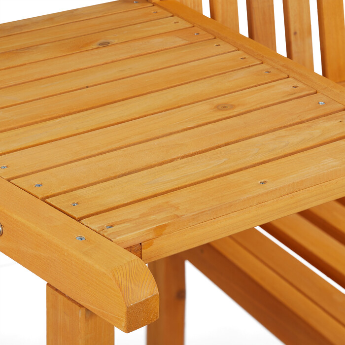Relaxdays Garden Bench with Table