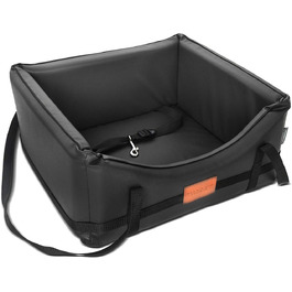 Автоматик для собак Mayaadi-Home: крісло-ліжко для собак з штучної шкіри, чорний, розмір M (50x45 см)