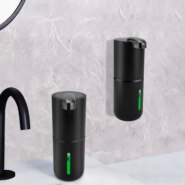 Безконтактний підлоговий дозатор для мила Bedee, 380 мл, чорний