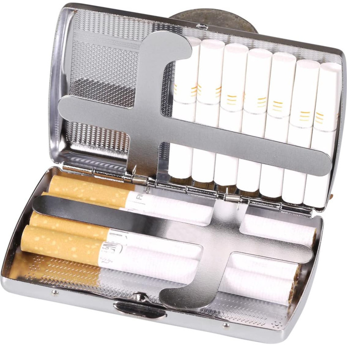 Металеве тютюнотримач для сигарет та/або стіків з металевою перехресною фіксацією - різні дизайни (2)