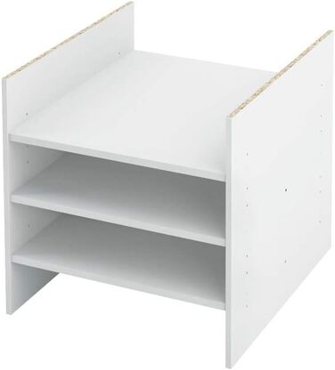 Kallax insert with 3 shelves (removable) / Shelf insert, middle shelf, shelf divider, extra shelf / up to 4 shelves possible / retrofittable